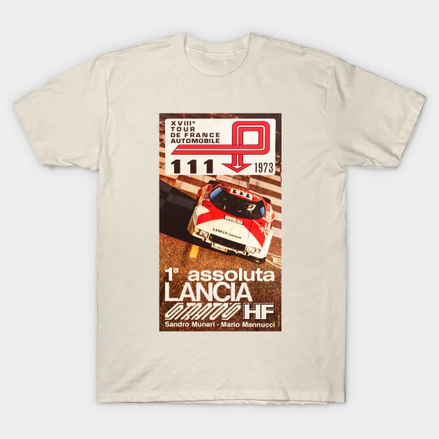 tour de france automobile T-Shirt by retroracing